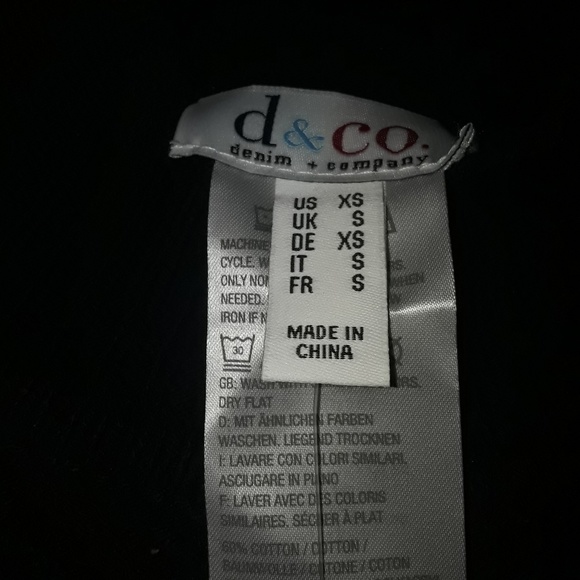 Black XS Poncho - Picture 5 of 5